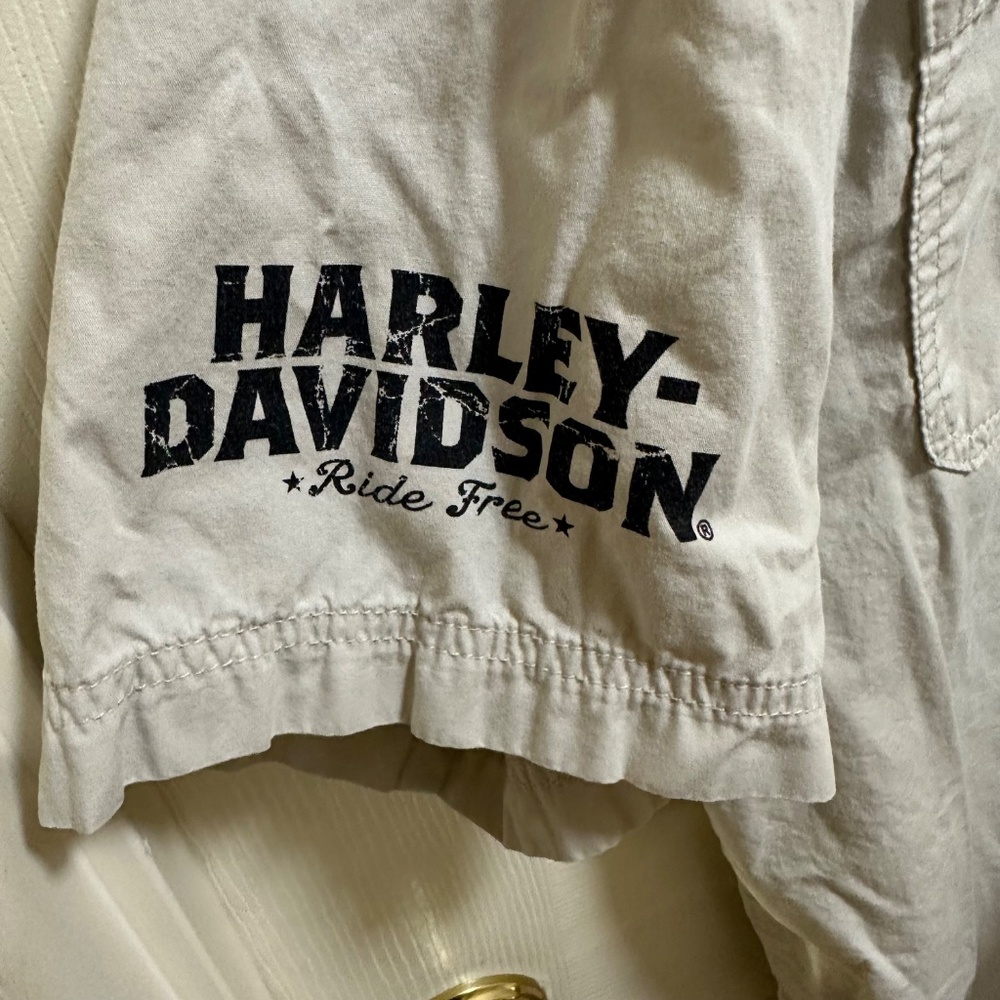 Harley-Davidson Riding Button Shirt Large - Picture 3 of 7
